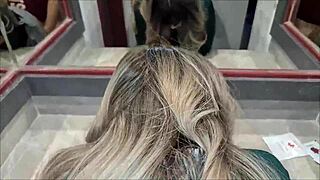 Putita Colegiala Pillada Dándose Dedos en Baño de Escuela Termina Follando Duro con Maestro Vol 2