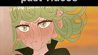 미츠리, 귀멸의 칼날 헨타이에서 거대한 보지로 유혹해