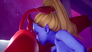 Сова и девчонки в дикой хентай групповухе