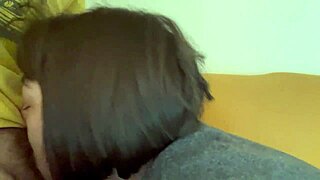 mannen, jag älskar bara djupsugrör min kille så hårt... vet du?