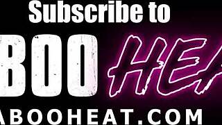 Belle-fille épaisse Chloe Cooper distrait avec ses gros seins