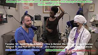 Девственница Рина Арем раздефлорирована клинически доктором Тампа