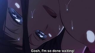 Animação hentai japonesa com peitos grandes e ação hardcore.