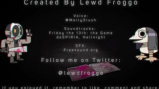 恐怖的性动画在黑暗卡通场景中展开怪物行动