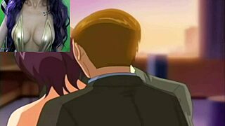 Hans nymfomane kone fordærver hans ven i hentai Haitokuzuma Ep 1