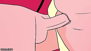 鱿鱼游戏色情模仿，蒙面男猛烈射精