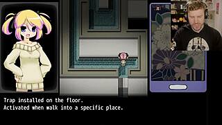 Har du noen gang vært fast i et slem anime fluktspill panikkfest usensurert som dette?