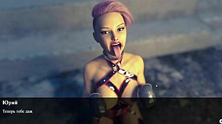 Красная Сакура Мэншн 1 Часть 7 показывает публичную шлюху в деле