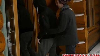 小鲜肉Roscoe, Jimmy, Hunter享受疯狂三人行乐趣