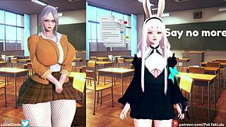 Смелая фута доминирует на уроке с интенсивным действием