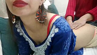 Desisaarabhabhi stepmom shares bed and gets ass grabbed!