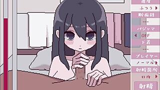 清洁工在凌乱房间里诱惑公主进行动漫射满