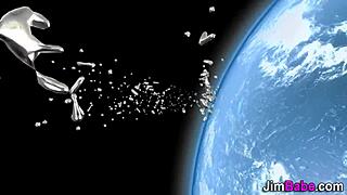 Europäische Teen wird zudringlich mit älterem Mann in Strümpfen. Dinge heizen sich schnell mit harter Action auf.