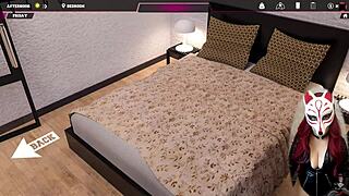 Шаги разврата 12 - мерзкий декан поймал меня на игры с юбкой и кожаные фантазии