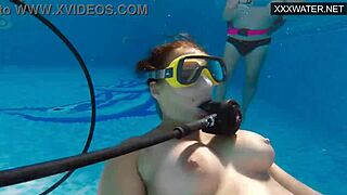 Undervanns hardcore action med en het ungarsk ung dame 18+! Vil du se hennes ferdigheter?