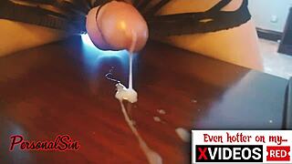 前列腺高潮合集，在PersonalSin合集Vol 144中用巨大单人玩具！