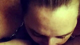 Amateur Blonde Tashnic Sucks Cock Hard! Can You Handle Her Skills?