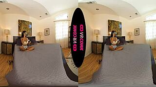 wow, this sexy young black chick really gets me going in vrconk