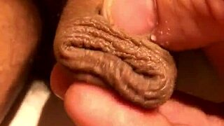 My monster cock is soft in the bathroom, i'm masturbatin it gay style