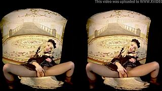 Rebeka Black dildo masturbation!