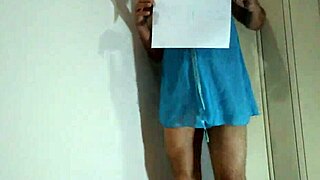 Gay verification video featuring homemade content and amateur style