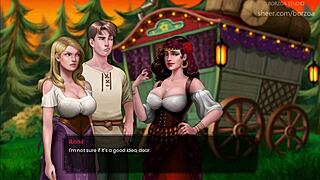 Big Tits Blonde Meets for First Time in Vagoon