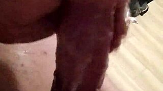 Discussing how to jerk a big cock properly.