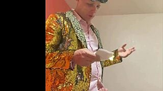 mchenry cruiser gets a blowjob as he performs standup comedy