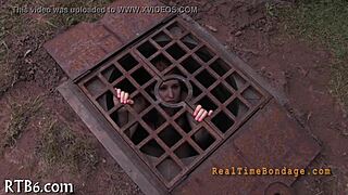 Gagged and Bound for Harsh Punishment in Intense Scene