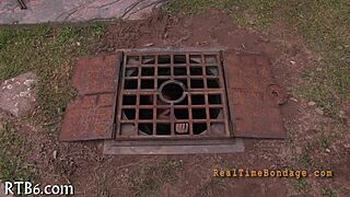 Gagged and Bound for Harsh Punishment in Intense Scene