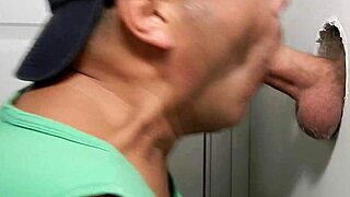Orlando gloryhole hides a monster white cock
