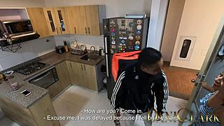 Latina Valery Garcia Surprises with Hardcore Deepthroat Blowjob Fucking