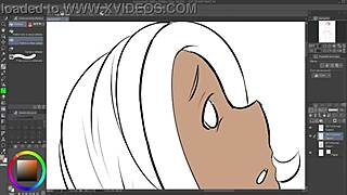 Bold Kat From Gravity Rush Flashes in Epic Speedpaint Scene