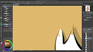 Bold Kat From Gravity Rush Flashes in Epic Speedpaint Scene