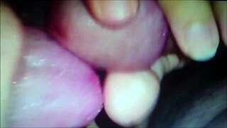 sexy lady fingers and masturbates