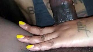 i'm tay sucking a mean dick in ebony scene