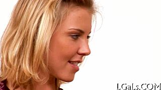 teen sweethearts explore subtle lesbo pleasures together.