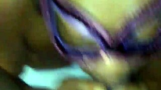 Ebony amateur squirts pussy while sucking big black cock deeply