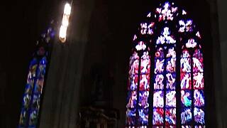 Exploring inside Prague Castle