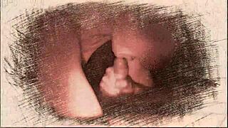 intriguing blowjob with handjob twist