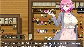 Perverted Client Grabs Waitress Boobs in Wild Scene