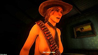 Sadie From Red Dead Redemption 2 Rides John's Cock In POV Sex Scene Without Sound