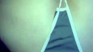 Wife Bent Over for Old Doggystyle Cuckold