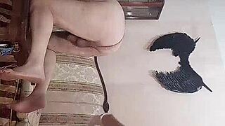 Mistress Mara Osner dishes out strict punishment to slave Andrew