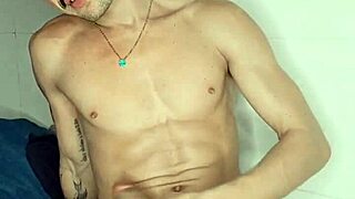 brendo vilhena relieving himself in bed with brazilian hardcore masturbation