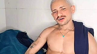 brendo vilhena relieving himself in bed with brazilian hardcore masturbation