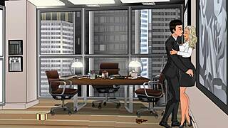 no hard feelings in crossdressing secretary scene