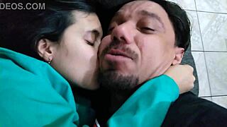 Amateur Nymph And Old Man Fuck