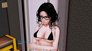 Harem Hotel 26 Teases with Anime Action