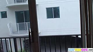 BrookeSkye Licking Tight Asian Pussy in Close-Up Scene